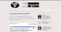 Desktop Screenshot of biorigami.com